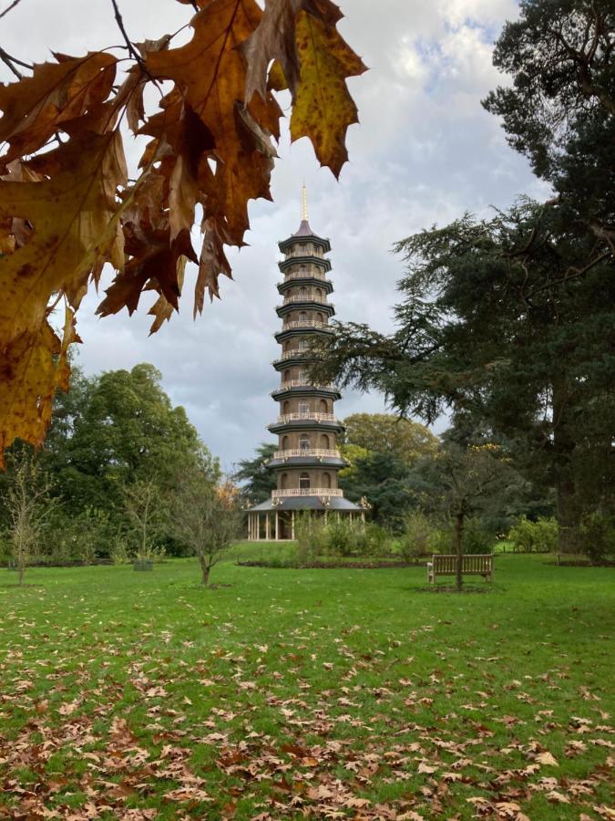 Richmond & Kew Gardens Cozy Garden Flat By The Pagoda Kültér fotó